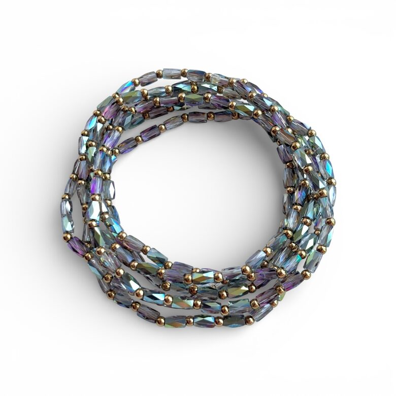 Rokassprādze ar kristāliņiem