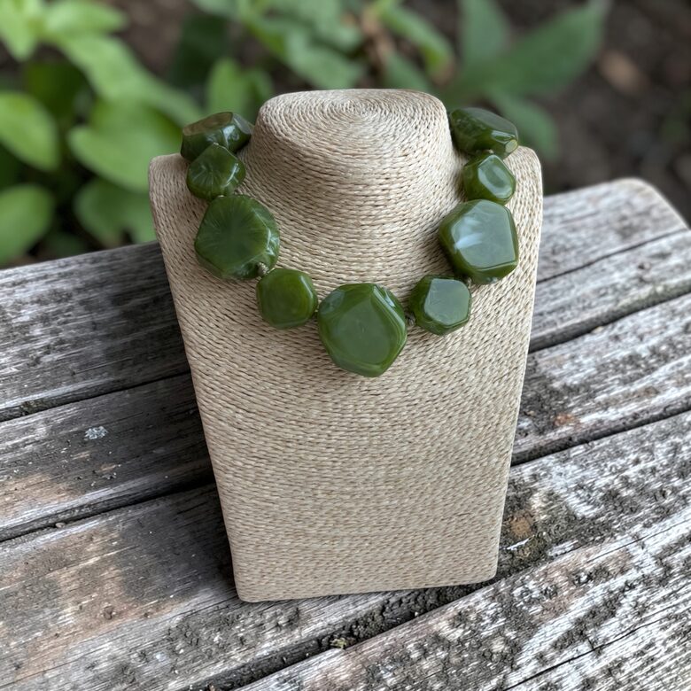 Necklace - Green