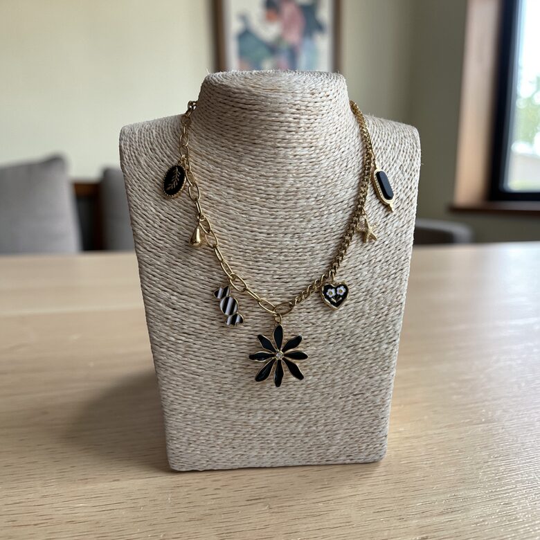 Kaklarota - Melnie Ziedi