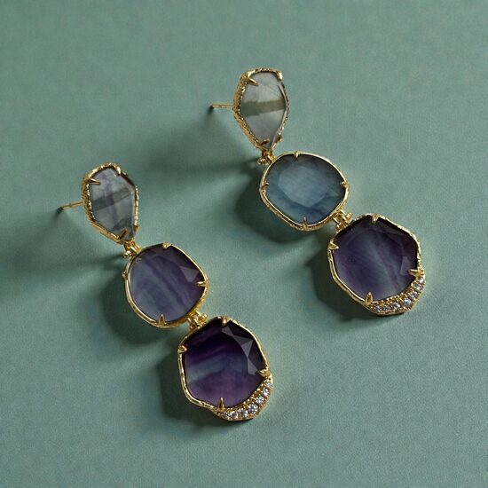 Auskari ar Fluorītu