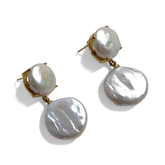 Pērļu medības!!! Auskari ar baroka upes pērlēm