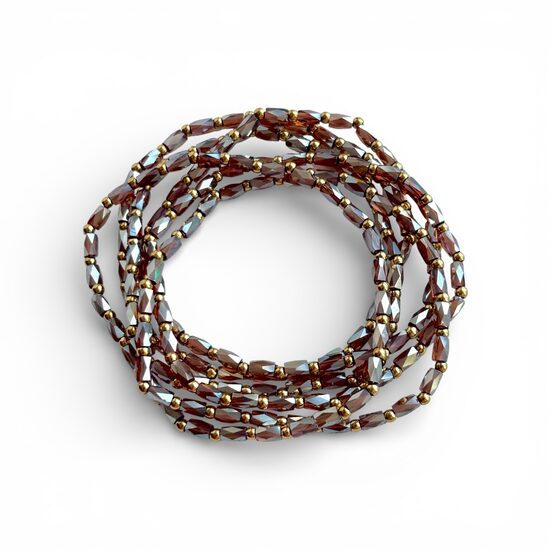 Rokassprādze ar kristāliņiem